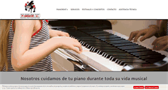 Desktop Screenshot of pianorent.es
